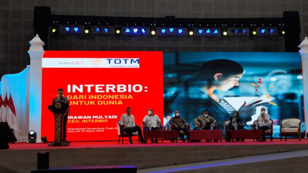 Acara Digitalisasi Nusantara Expo Dan Summit 2022 (DNES 2022), InterBio Sampaikan Rencana Untuk Ekspor